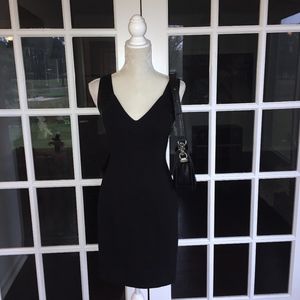 NWOT Guess faux leather bodycon dress